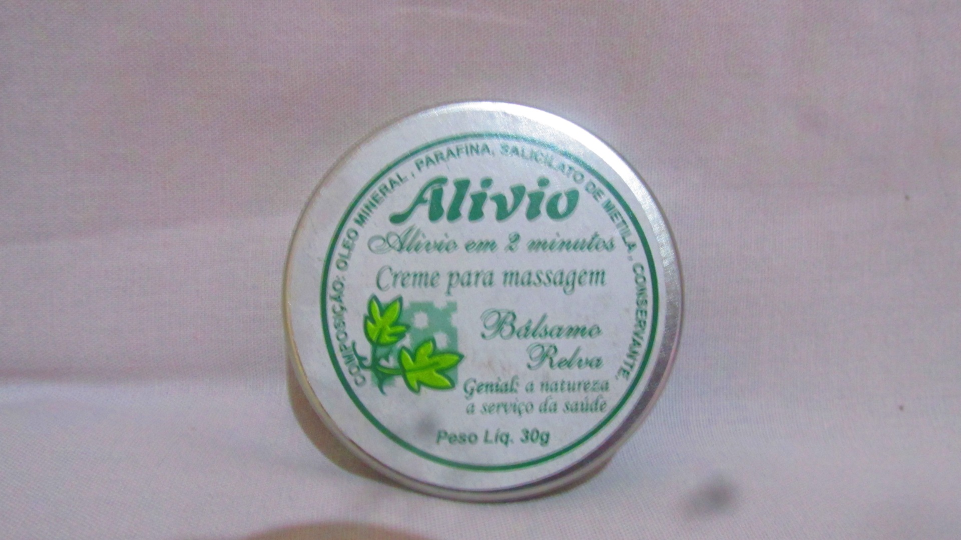 Creme Alivio  $ 5,00 ( consulte nossa tele)