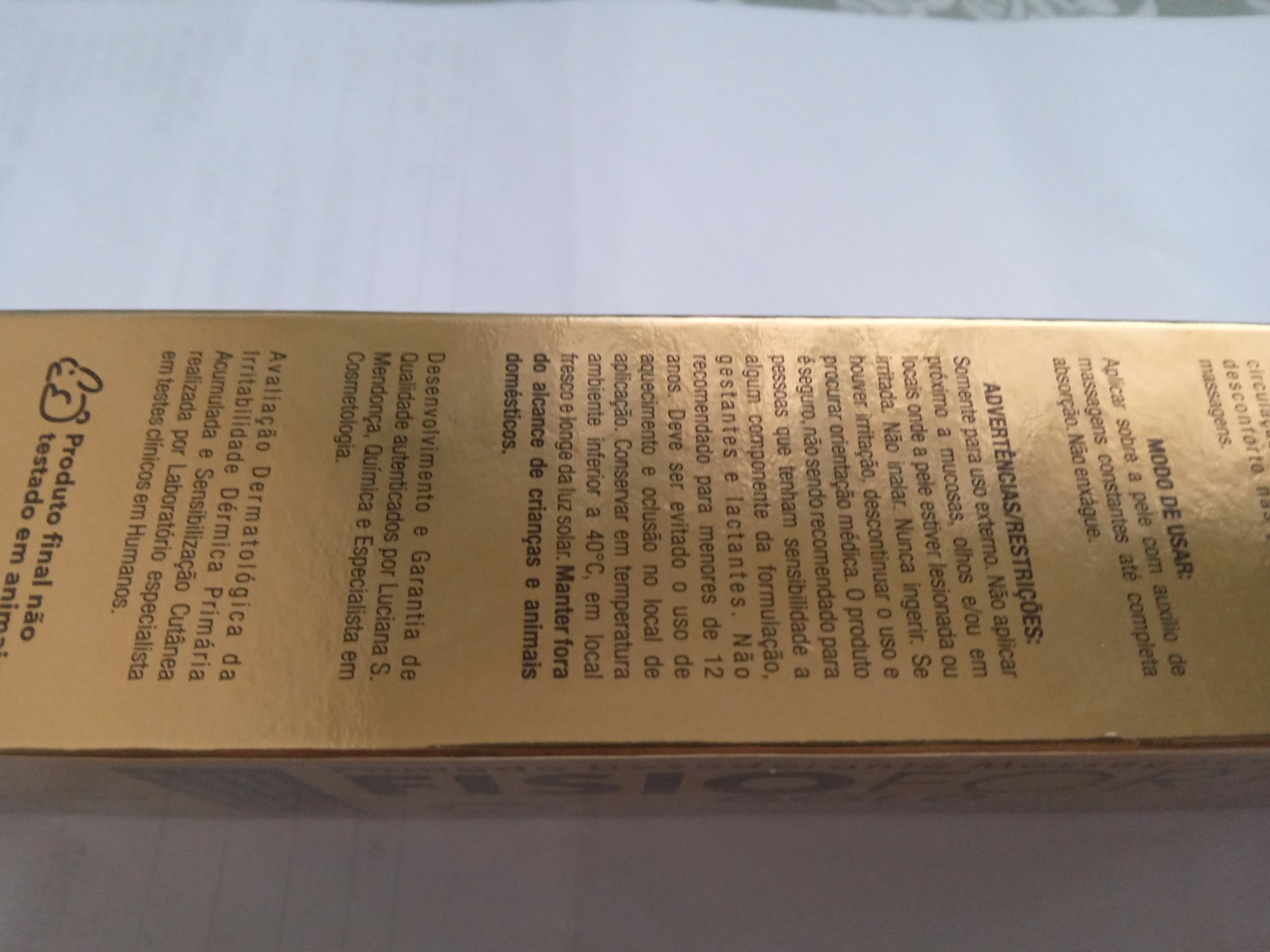 Pomada fisiofort gold