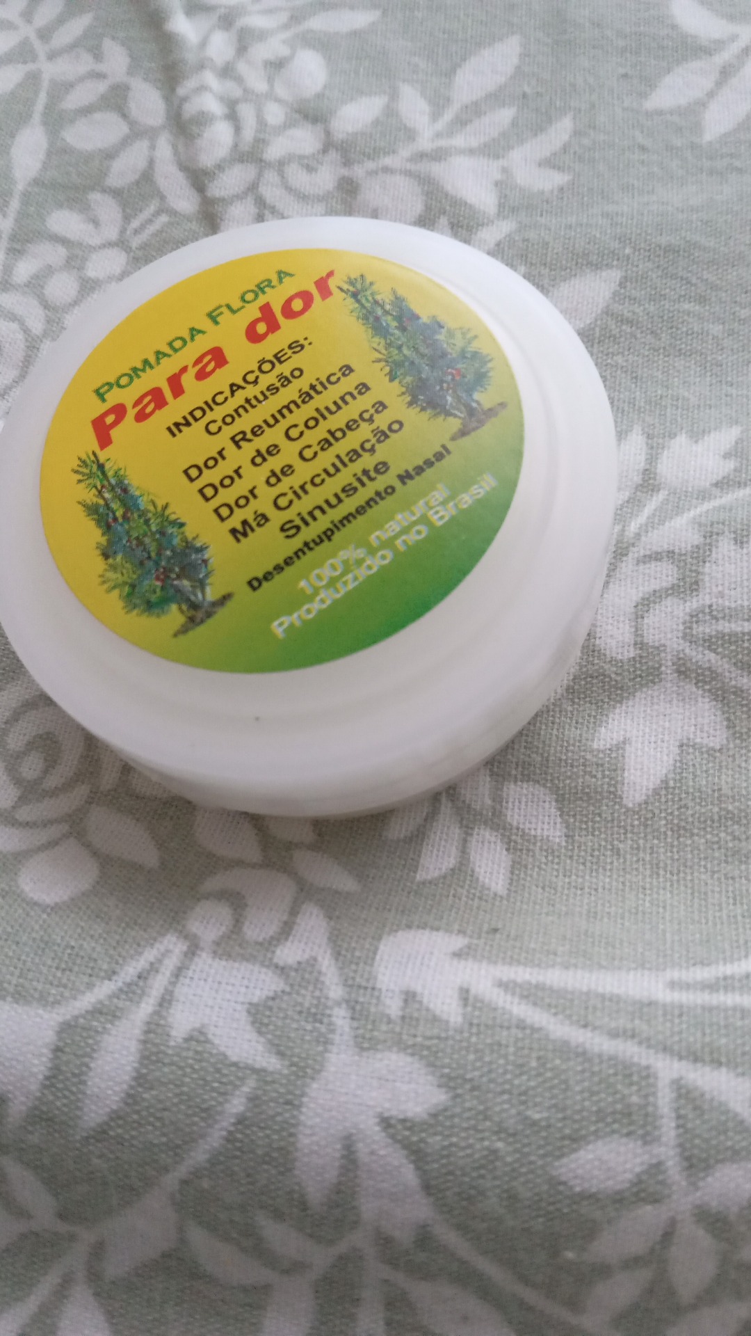 Pomada flora pra dor 25g somente $ 5,00