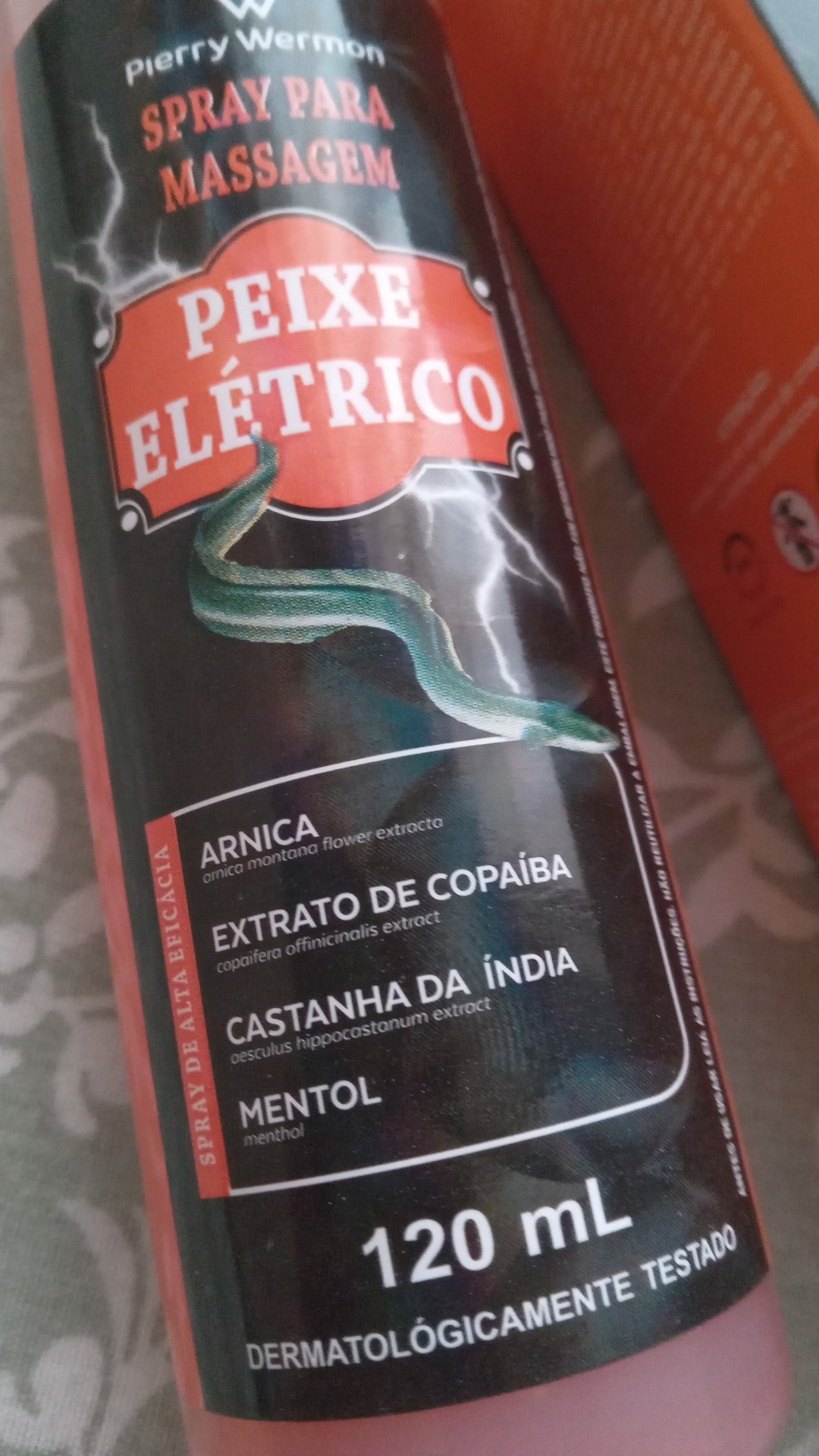 Spray para massagem 120ml somente$ 15,00
